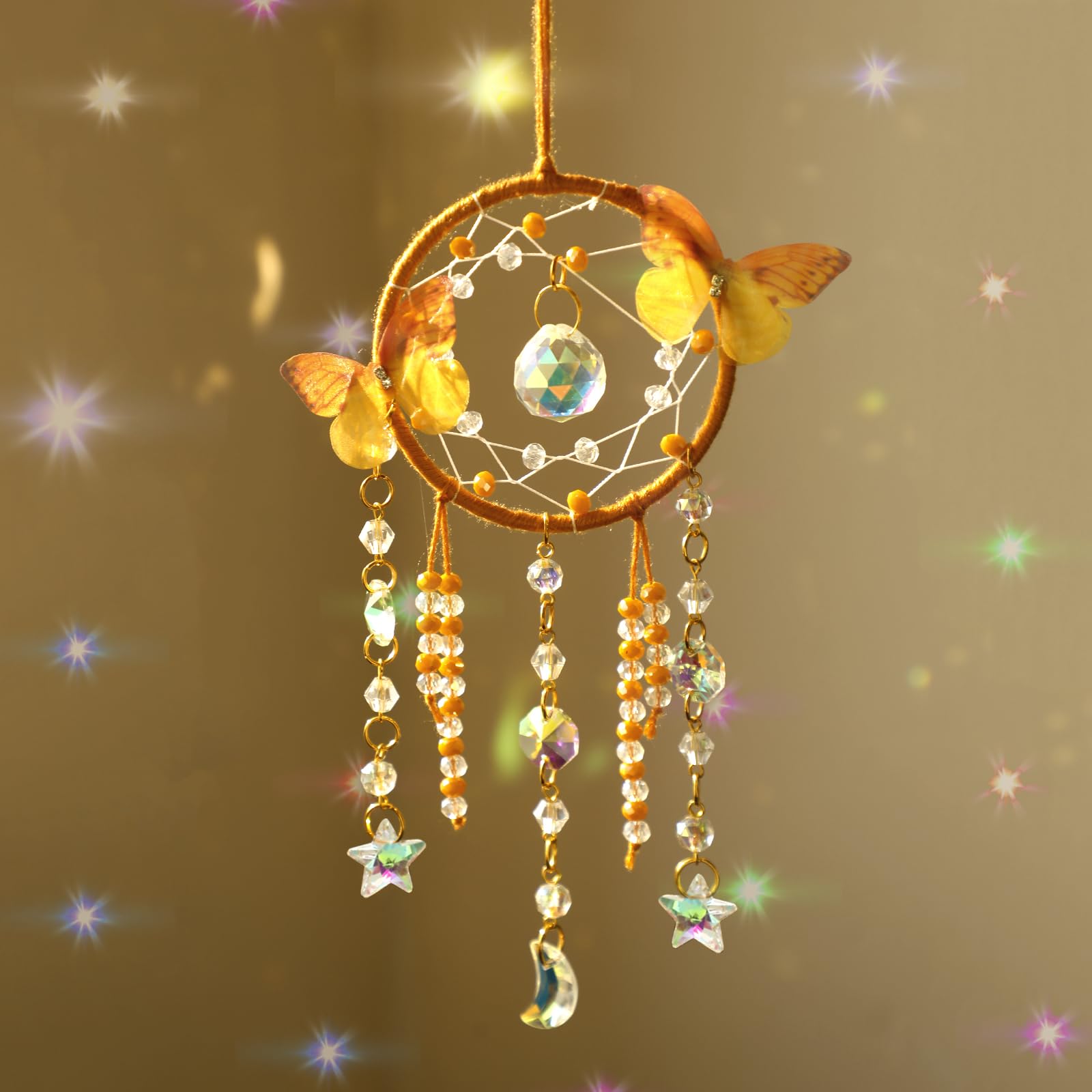 Amazon.com: Artilady Dream Catcher for Girls, Butterfly Small